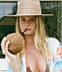 Lack of Color Palma Raffia Fedora Hat, Color:Natural - Image 4