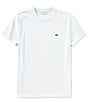 Lacoste Big & Tall Pima Cotton Jersey Short Sleeve T-Shirt, Color:White - Image 1