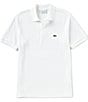 Lacoste Big & Tall Solid Pique Short Sleeve Polo Shirt - Image 4