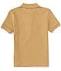 Color:Croissant - Image 2 - Big Boys 8-16 Short Sleeve Pique Polo Shirt