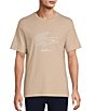 Lacoste Chest Crocodile Printed Short Sleeve Sleep T-Shirt - Image 5