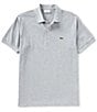 Color:Silver Chine - Image 1 - Classic Chine Short-Sleeve Signature Polo Shirt