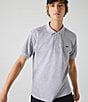 Color:Silver Chine - Image 2 - Classic Chine Short-Sleeve Signature Polo Shirt