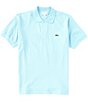 Color:Littoral - Image 1 - Classic Pique Short Sleeve Polo Shirt