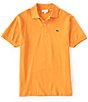 Color:Lantern Orange - Image 1 - Classic Pique Short Sleeve Polo Shirt