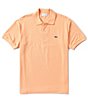 Color:Cina - Image 1 - Classic Pique Short Sleeve Polo Shirt