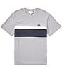 Lacoste Color Block Short Sleeve T-Shirt - Image 1