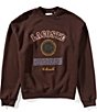 Lacoste Crewneck Graphic Sweatshirt, Color:Port - Image 1