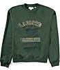 Lacoste Crewneck Graphic Sweatshirt, Color:Green - Image 1