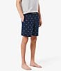 Lacoste Crocodile Pattern Pajama Shorts, Color:Navy Blue/White - Image 2