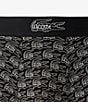 Lacoste Crocodile Printed Stretch Jersey 5#double; Boxer Briefs, Color:Black/White - Image 2