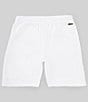 Color:White - Image 2 - Fleece 7#double; Inseam Shorts