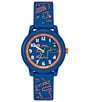 Color:Blue - Image 1 - Kid's 12.12 Analog Blue Silicone Strap Watch