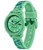 Color:Green - Image 2 - Kid's 12.12 Analog Green Silicone Strap Watch