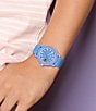 Color:Light Blue - Image 4 - Kid's 12.12 Three-Hand Light Blue Silicone Strap Watch