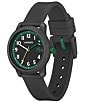 Lacoste Kid's 12.12 Three-Hand Light Silicone Strap Watch, Color:Black - Image 2