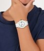 Color:White - Image 4 - Kid's 12.12 Three-Hand White Silicone Strap Watch