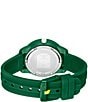 Color:Green - Image 3 - Kids Mini Tennis Green Silicone Strap Watch