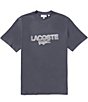 Lacoste Large Logo Print Short Sleeve T-Shirt - Image 2