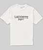 Lacoste Large Logo Print Short Sleeve T-Shirt - Image 1