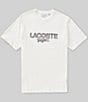 Lacoste Large Logo Print Short Sleeve T-Shirt - Image 1