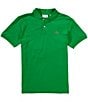 Lacoste Light Pique Short Sleeve Polo Shirt, Color:Calathea - Image 1