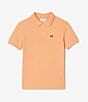 Color:Cina - Image 1 - Little Boys 2T-6T Short Sleeve Pique Polo Shirt