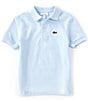 Color:Rill - Image 1 - Little Boys 2T-6T Pique Polo Short Sleeve Shirt