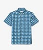Color:Lapland/Multi Color - Image 1 - Little Boys 2T-6T Short Sleeve Button Down Collared Printed Shirt