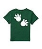 Color:Green - Image 2 - Little Boys 2T-6T Short Sleeve Crocodile Claw Graphic T-Shirt