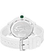 Color:White - Image 3 - Men's 12.12 Hero Analog White Silicone Strap Watch
