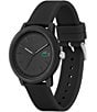 Color:Black - Image 2 - Men's 12.12 Quartz Analog Black Silicone Watch