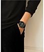Lacoste Men's Arthor Multifunction Black Silicone Strap Watch - Image 5