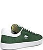 Color:Dark Green/White - Image 2 - Men's Baseshot Suede Sneakers