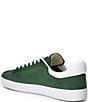 Color:Dark Green/White - Image 3 - Men's Baseshot Suede Sneakers