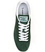 Color:Dark Green/White - Image 5 - Men's Baseshot Suede Sneakers