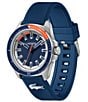 Lacoste Men's Capbreton Three Hand Navy Silicone Strap Watch - Image 3