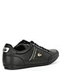 Color:Black/Black - Image 2 - Men's Chaymon Leather Sneakers