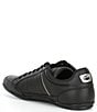 Color:Black/Black - Image 3 - Men's Chaymon Leather Sneakers