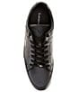 Color:Black/Black - Image 5 - Men's Chaymon Leather Sneakers