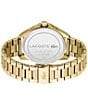 Color:Gold - Image 2 - Men's Croc Gold-Tone Bracelet Watch