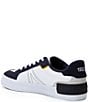 Color:White/Navy - Image 3 - Men's L004 Lace-Up Sneakers