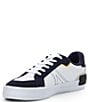 Color:White/Navy - Image 4 - Men's L004 Lace-Up Sneakers