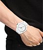 Color:White - Image 4 - Men's Limited Edition Le Croc Three-Hand White Ceramic Bracelet Watch