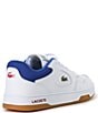 Color:White/Red/Blue - Image 2 - Men's Lineset Leather Sneakers