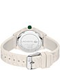 Lacoste Men's Neocroc Analog Off White Silicone Strap Watch, Color:Off White - Image 2