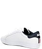 Color:White/Navy/Red - Image 3 - Men's Powercourt Tricolor Sneakers