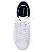 Color:White/Navy/Red - Image 5 - Men's Powercourt Tricolor Sneakers