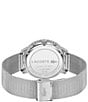 Color:Grey - Image 3 - Men's Replay Chronograph Silver Stainless Steel Mesh Bracelet Watch