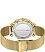 Color:Gold - Image 3 - Men's Replay Multifunction Gold Mesh Strap Watch